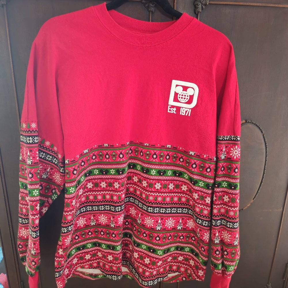 2018 Spirit Jersey Walt Disney World Fair Isle  for Adults Size Small